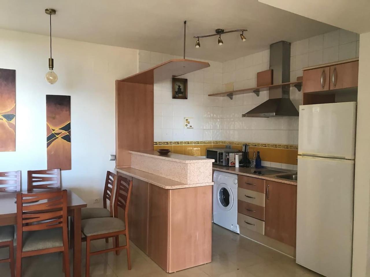 Espectacular Residencial En 1A Linea Con Piscina Appartement Benajarafe Buitenkant foto